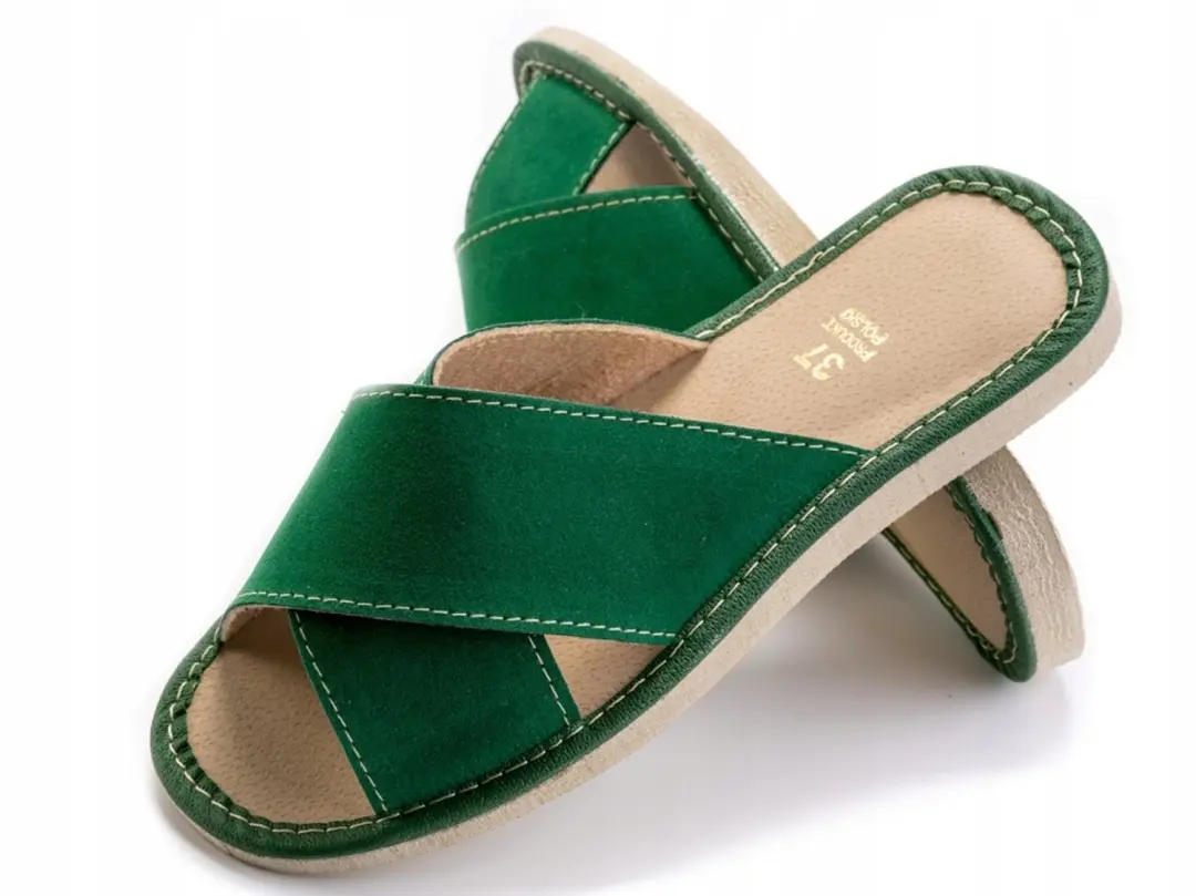 Dames pantoffels Maximus groen maat 40