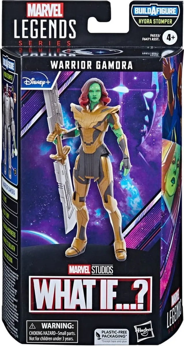 Marvel Legends Warrior Gamora - What If...? Actiefiguur 15cm - Multicolor - afbeelding 6 van 6