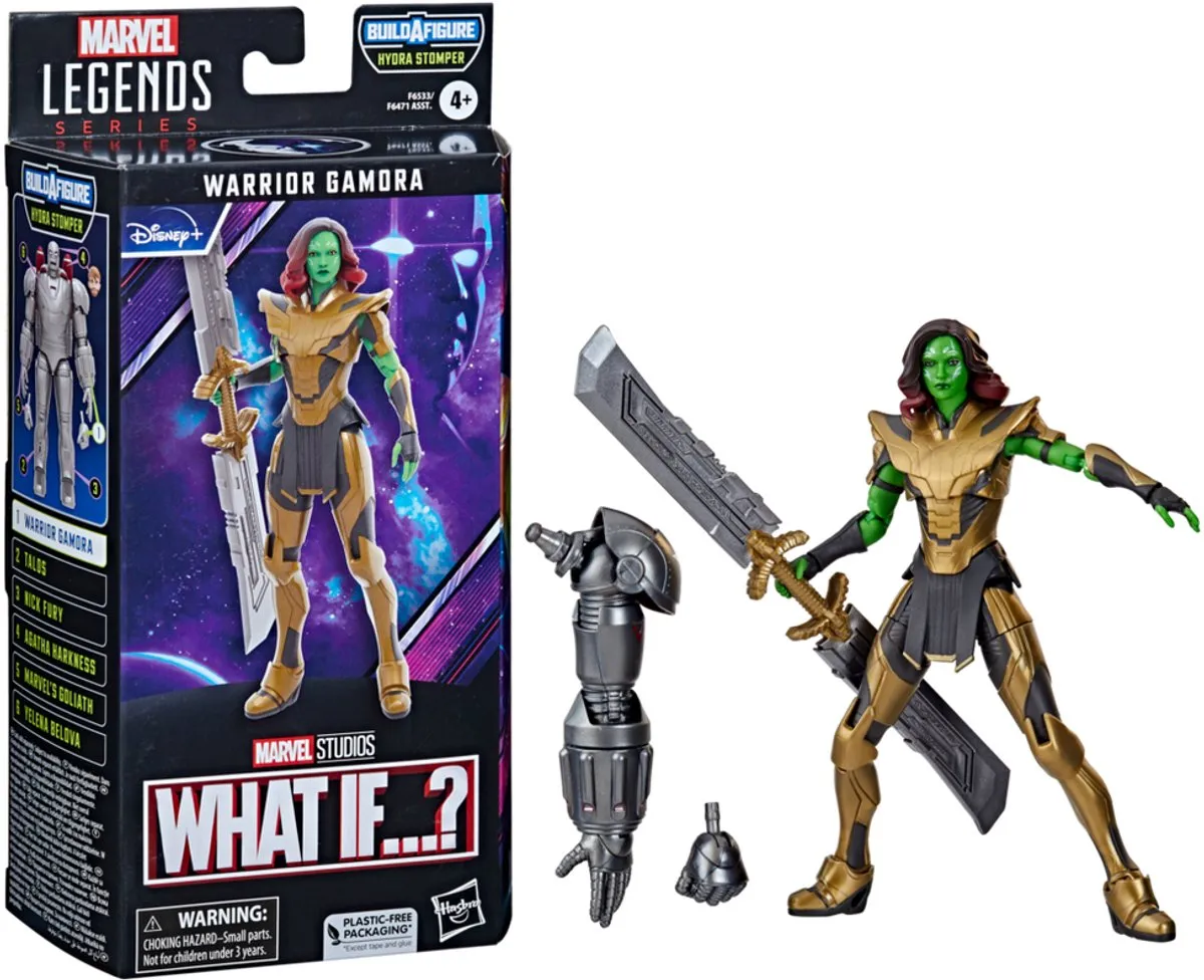 Marvel Legends Warrior Gamora - What If...? Actiefiguur 15cm - Multicolor - afbeelding 4 van 6