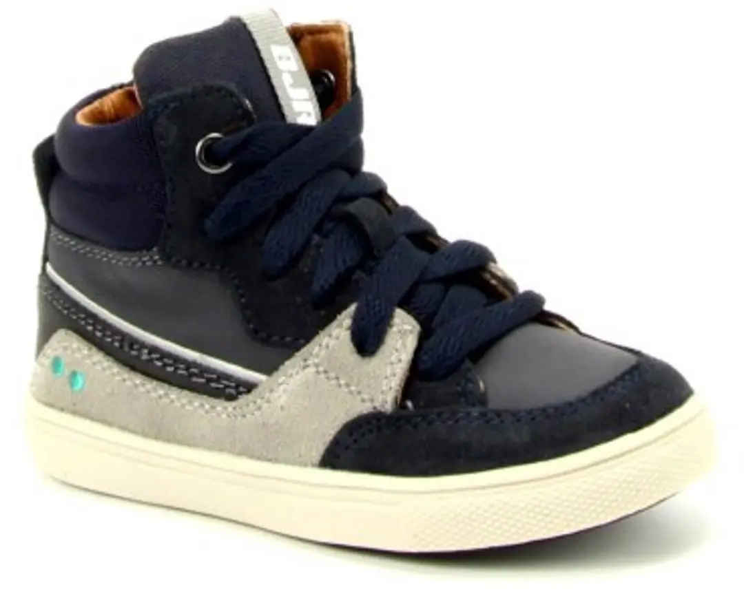BunniesJR Liv Louw Hoge Sneakers - Blauw - afbeelding 2 van 6