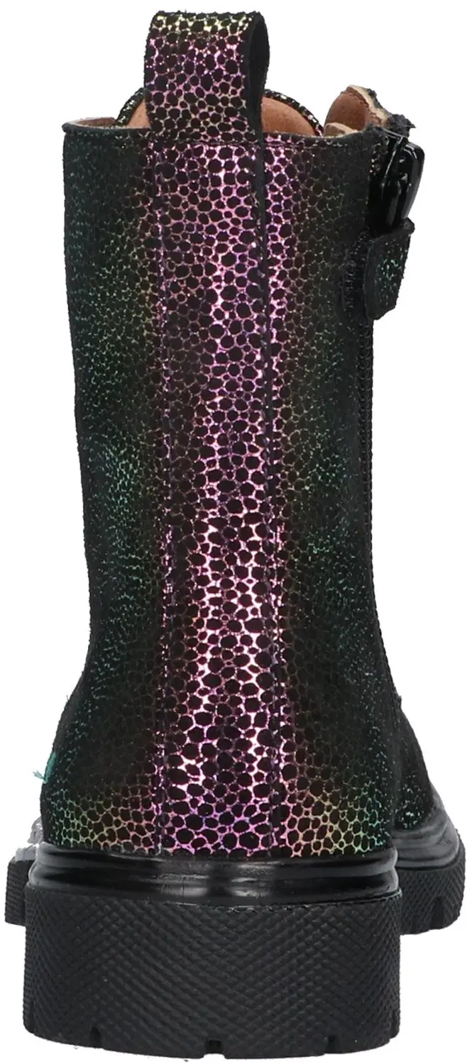 BunniesJR 225884 Meisjes Veterlaarzen - Multicolor - afbeelding 4 van 6