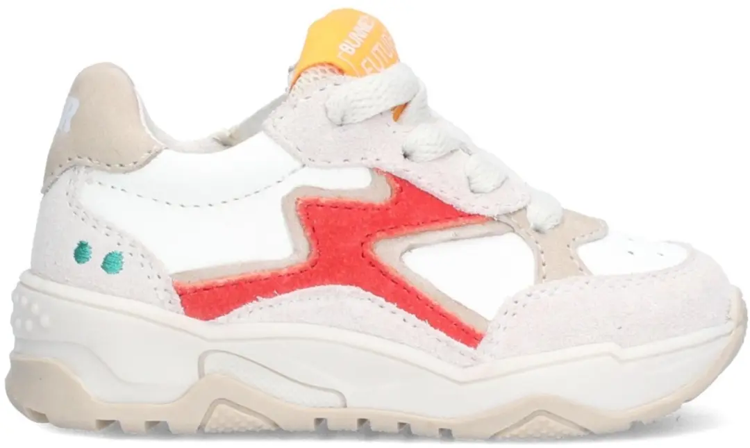 Cleo Chunky Lage Sneakers Meisjes Rood