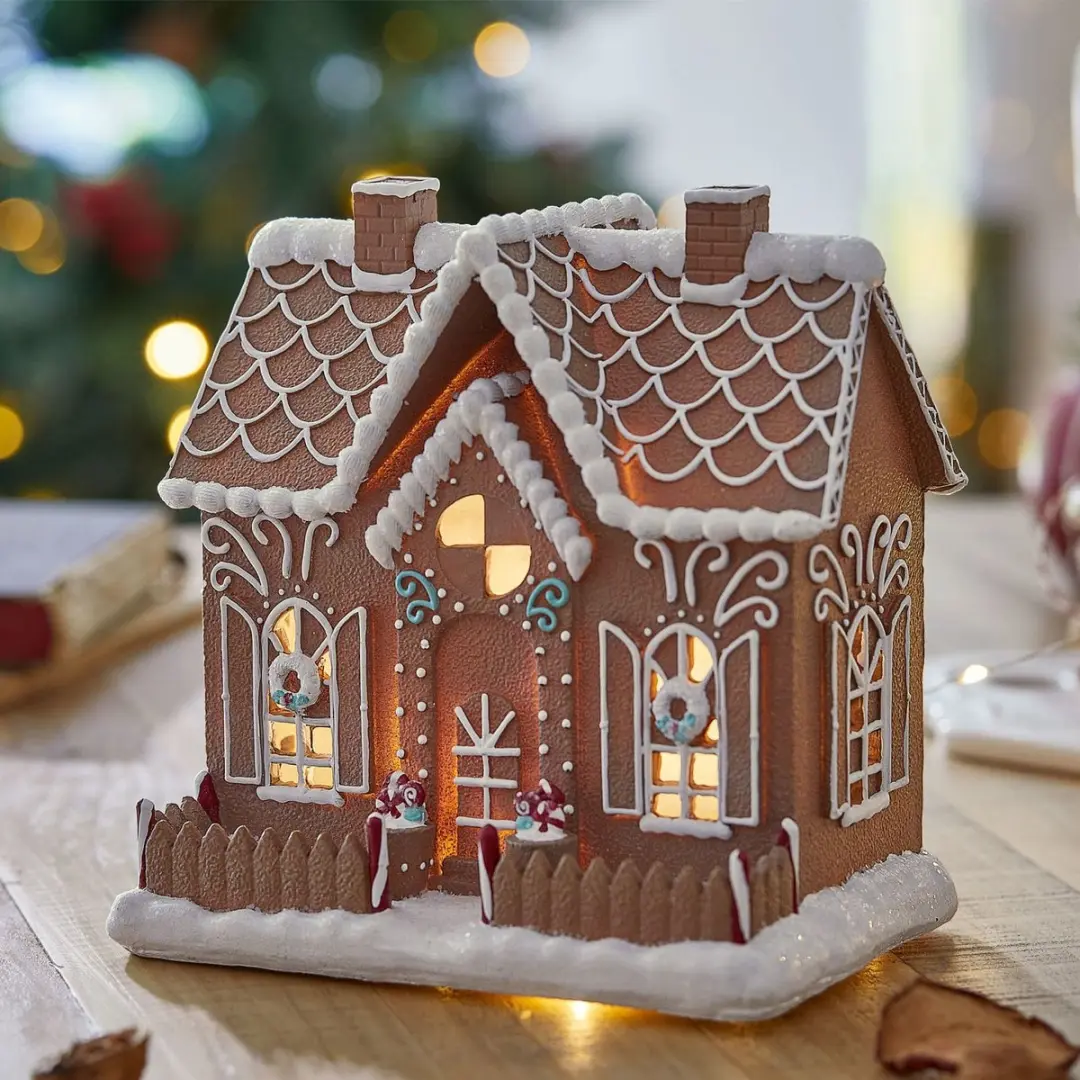 Loberon Listras Decoratiehuisje - Warm wit licht - afbeelding 2 van 5