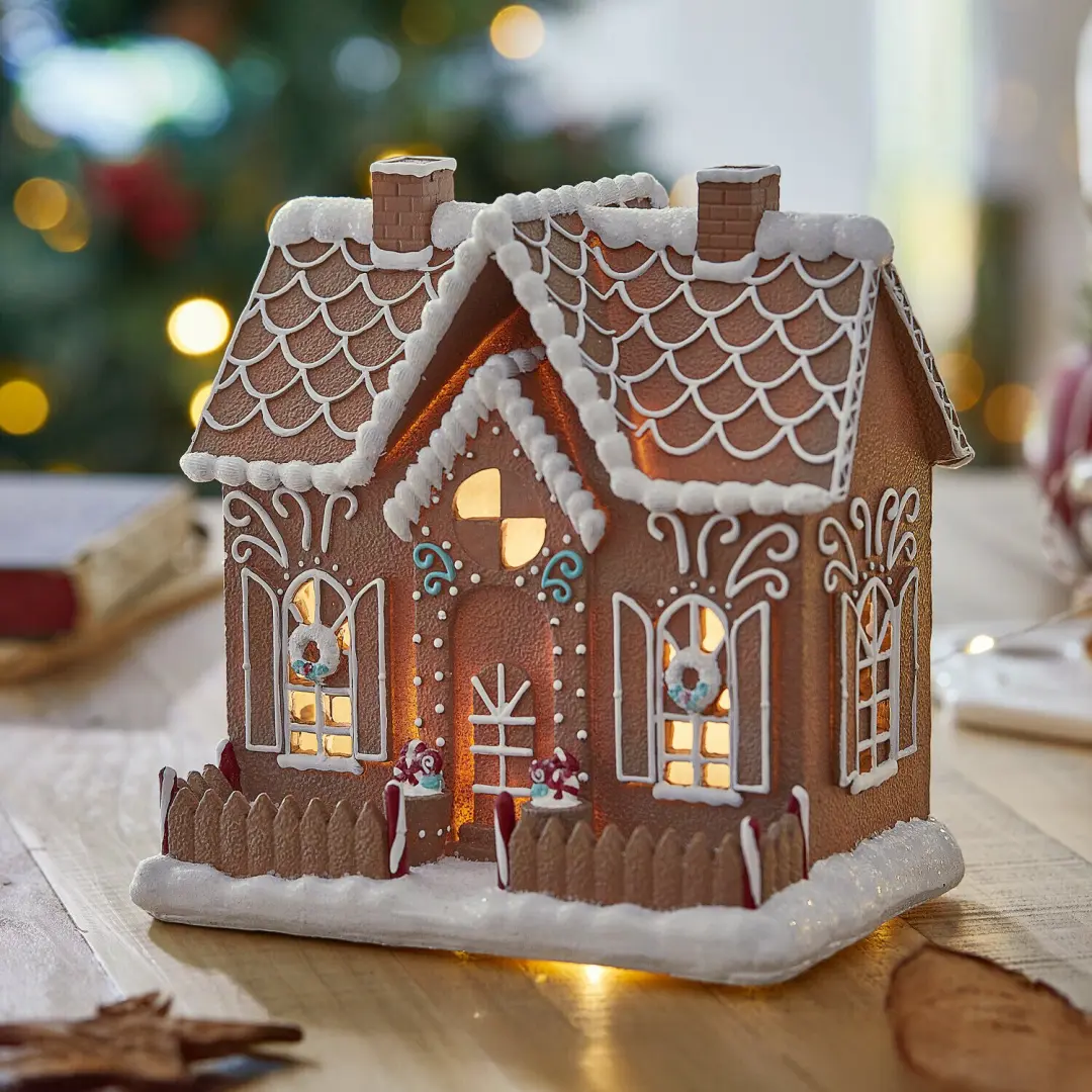 Loberon Listras Decoratiehuisje - Warm wit licht - afbeelding 4 van 5