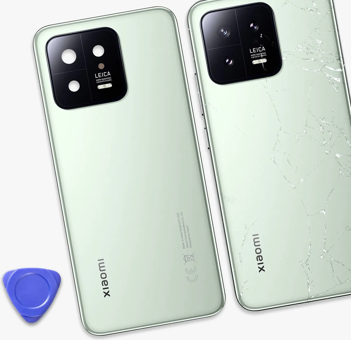 Xiaomi 13 Achterkant Batterijdeksel Groen