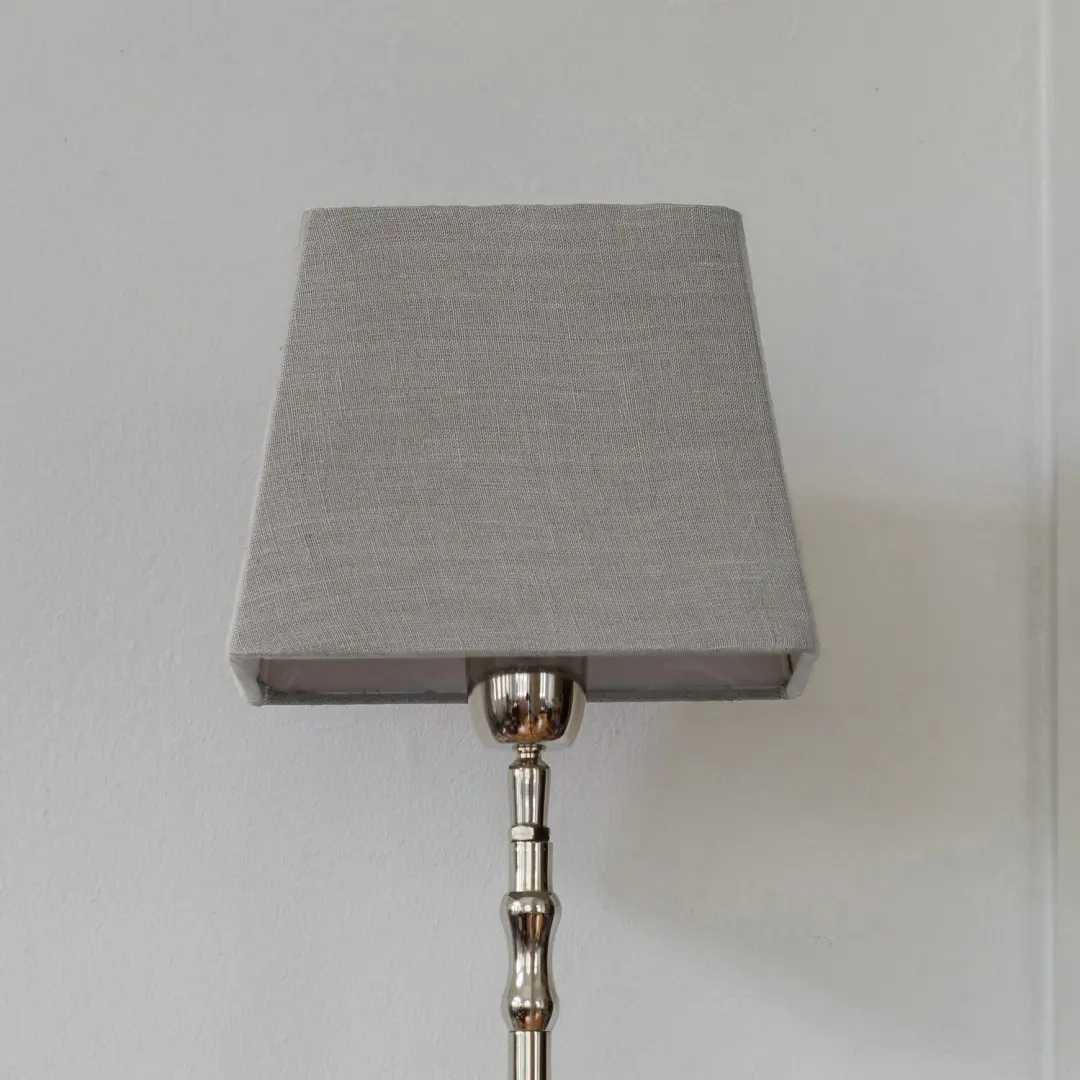 Loberon Lampenkap Linderas - Taupe - afbeelding 5 van 6