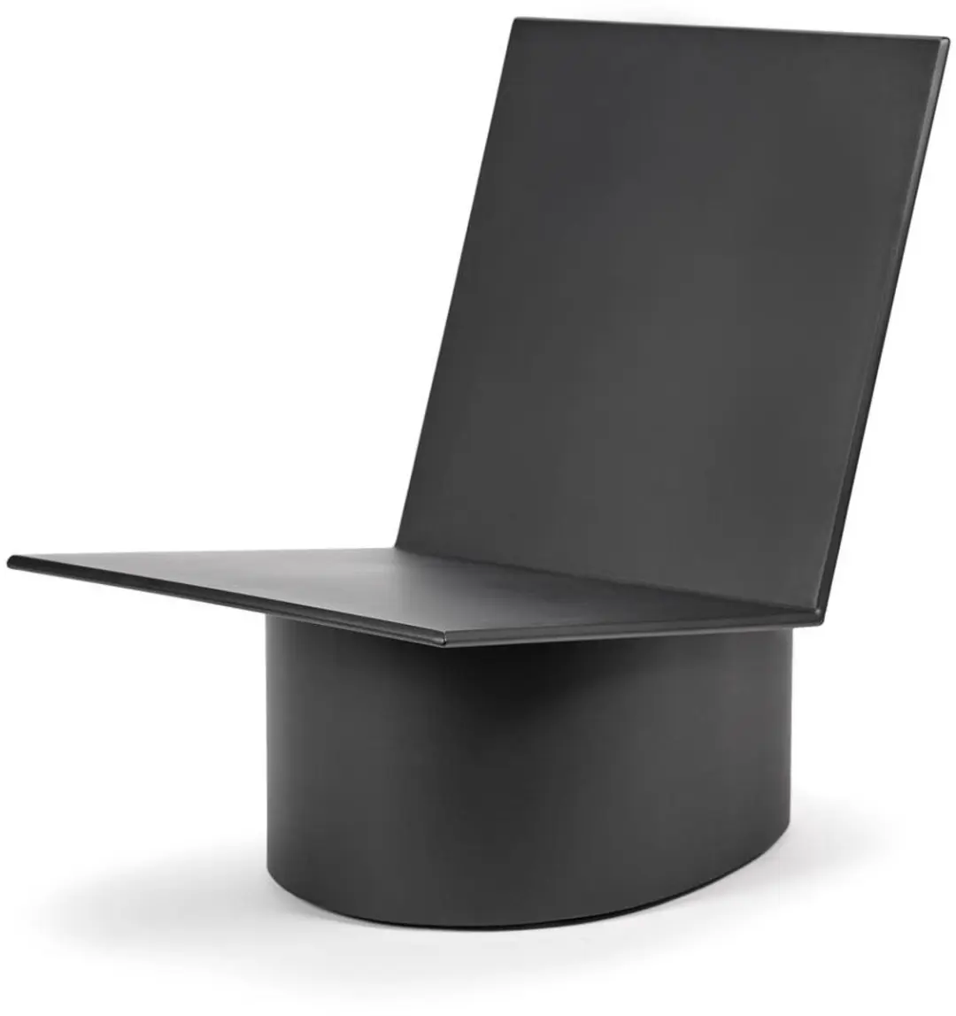 Serax Marie Michielssen Valerie loungestoel fauteuil zwart outdoor