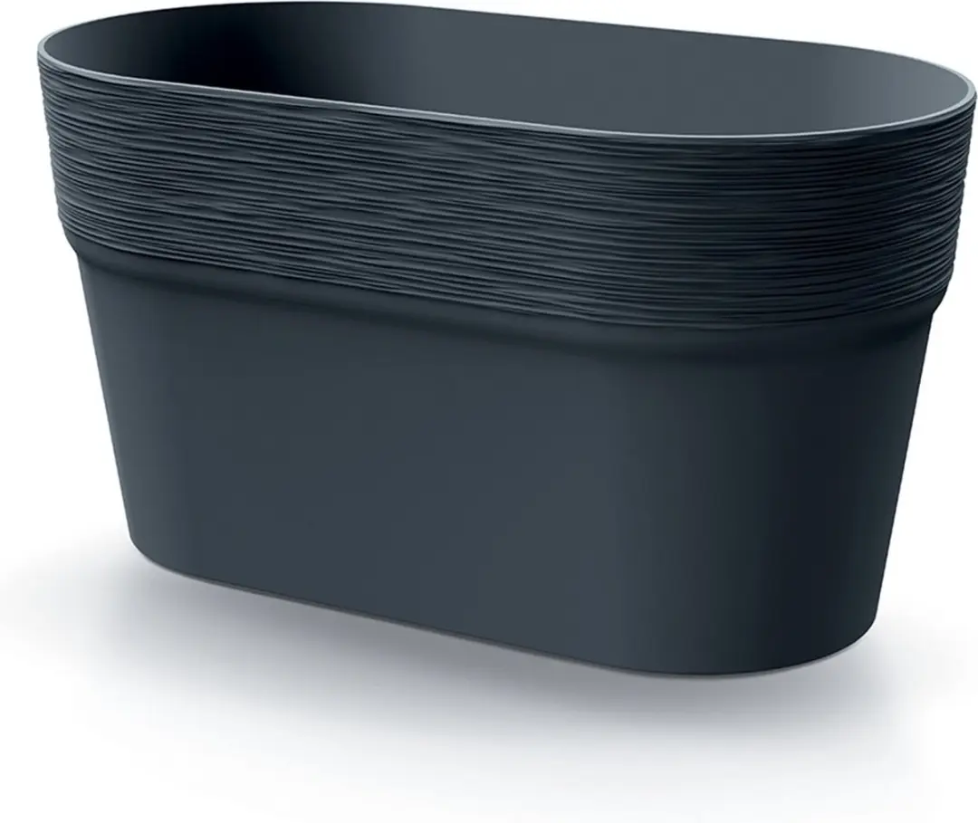 Prosperplast Windsor Plantenpot - Antraciet 6L - afbeelding 2 van 3