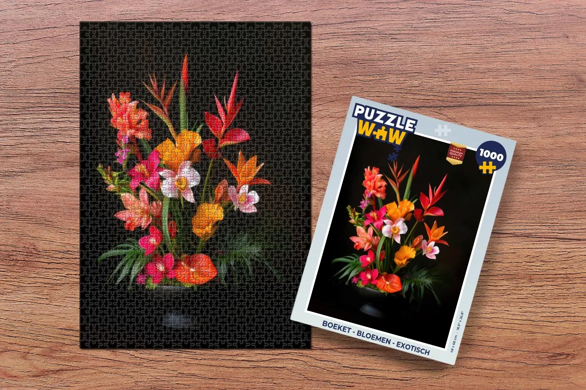 PuzzleWow Puzzel Boeket 1000 Stuks - MPN 8721179513963
