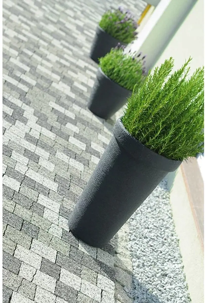 Prosperplast Flower Tower Plantenpot 42L - Antraciet - afbeelding 2 van 6