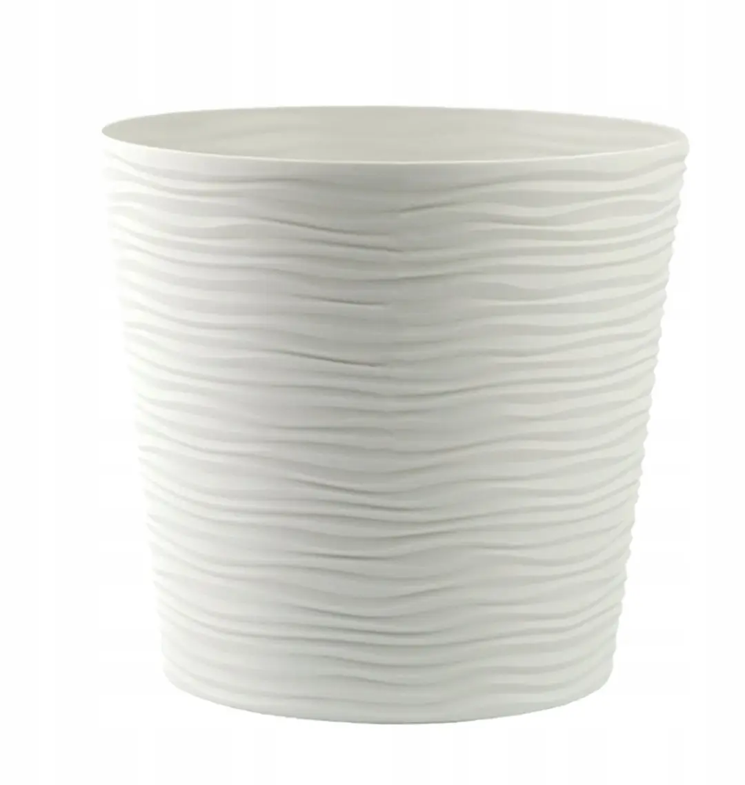 Fusion Bloempot met Inzet 16x14cm Ecru