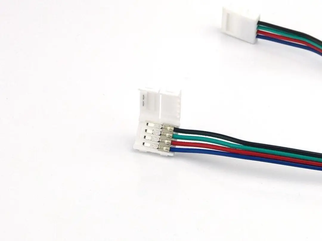 Groenovatie LED Strip RGB Klik Connector 4-Aderig - Zwart - afbeelding 2 van 2