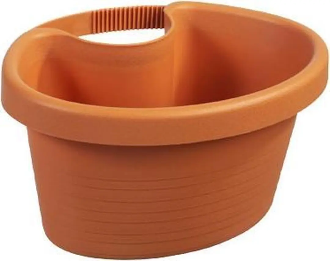 Bloempot XL voor de regenpijp