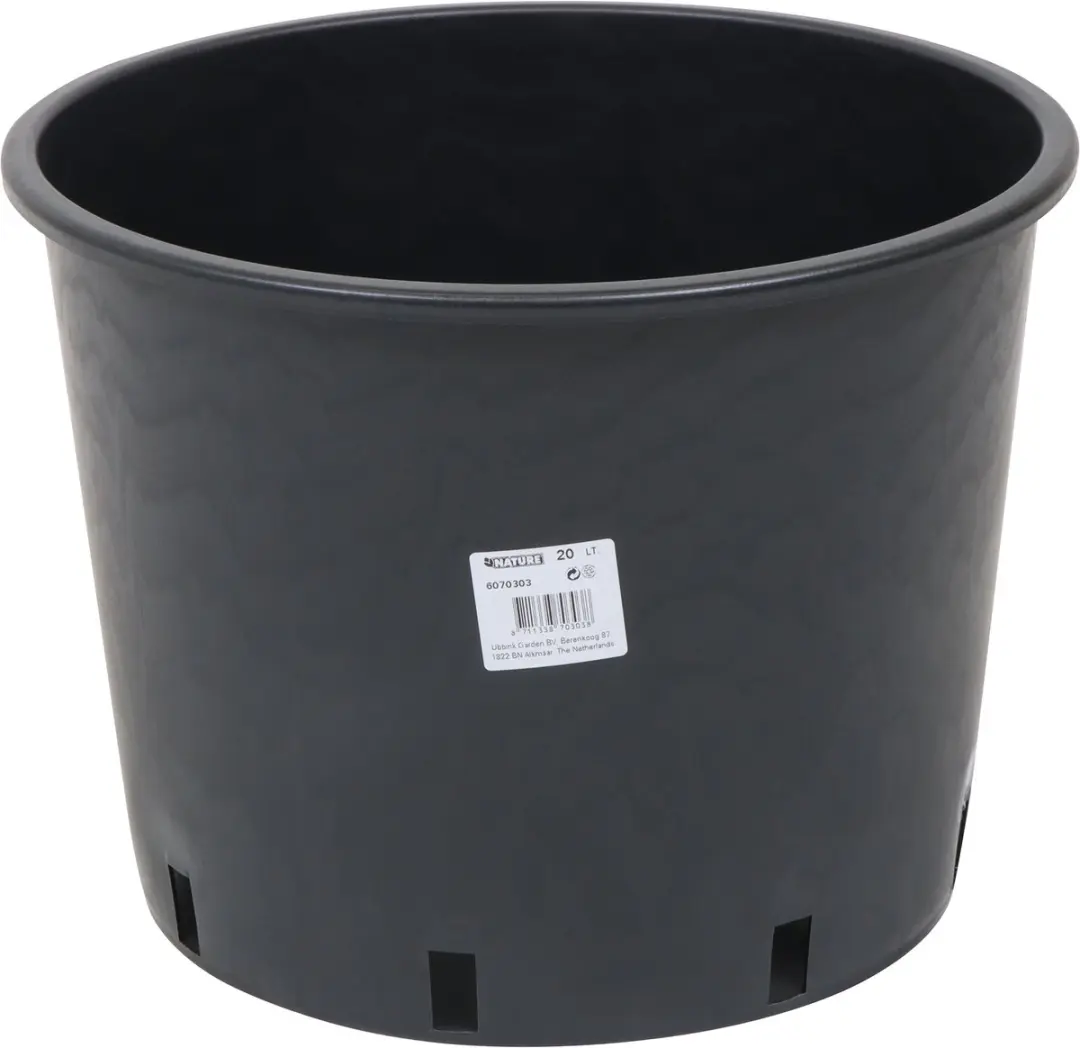 Nature Ritzi Plantcontainer 20L - Zwart - afbeelding 4 van 4