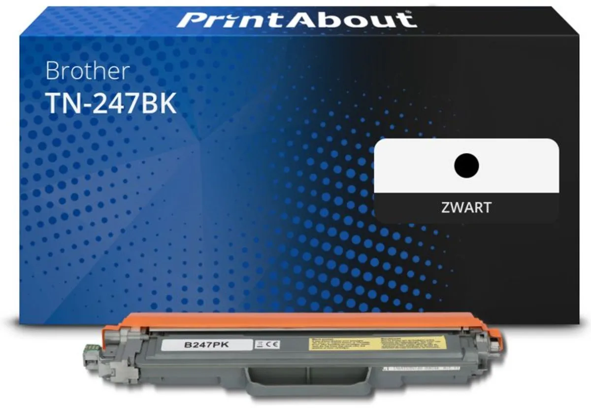 PrintAbout Brother TN-247BK Toner Zwart