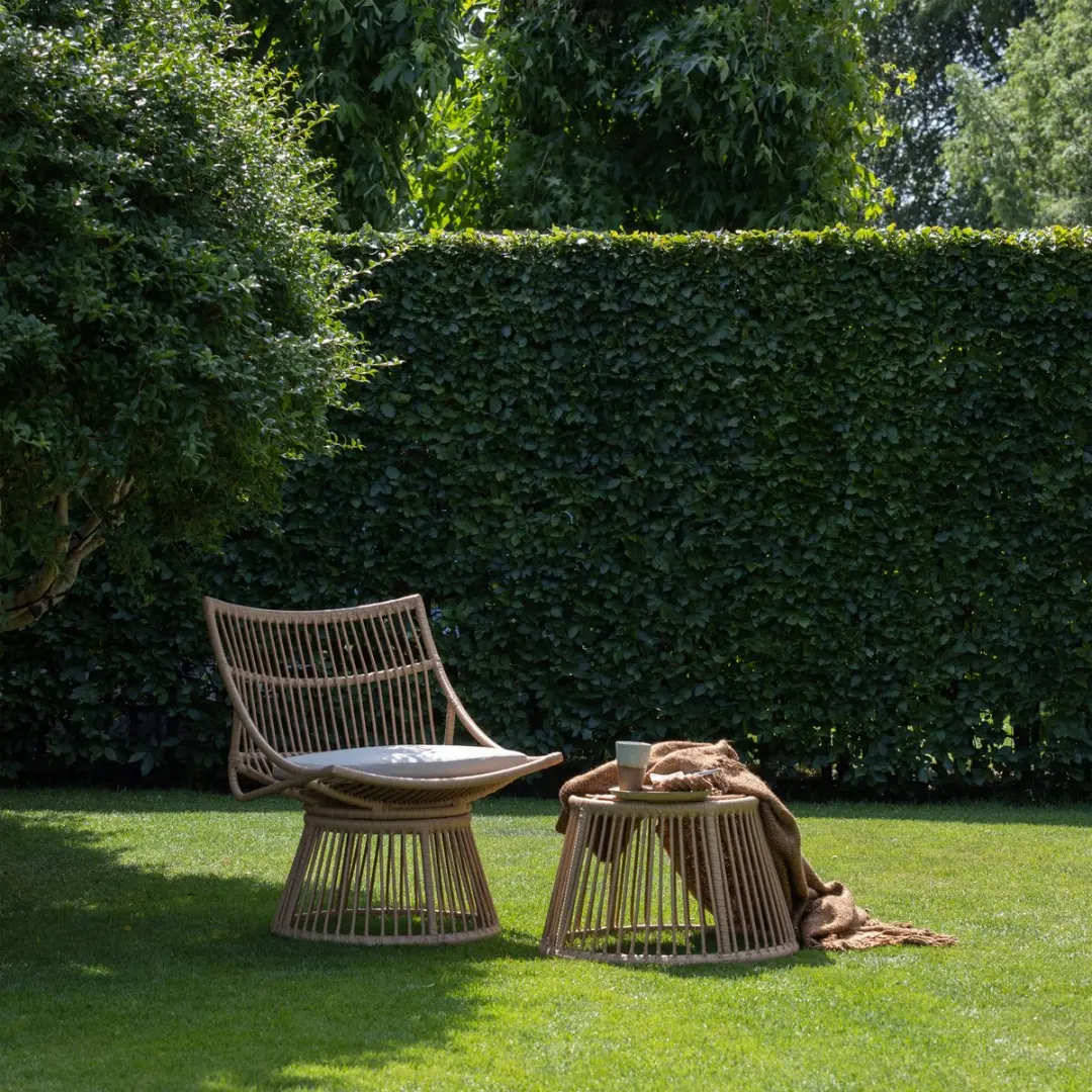 WOOOD Alatna Fauteuil - Naturel 80x64x53 - afbeelding 5 van 6