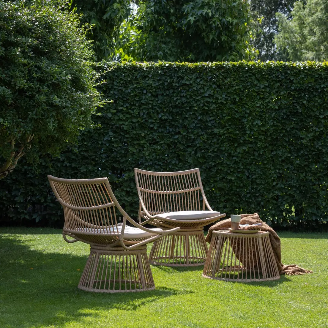 WOOOD Alatna Fauteuil - Naturel 80x64x53 - afbeelding 6 van 6