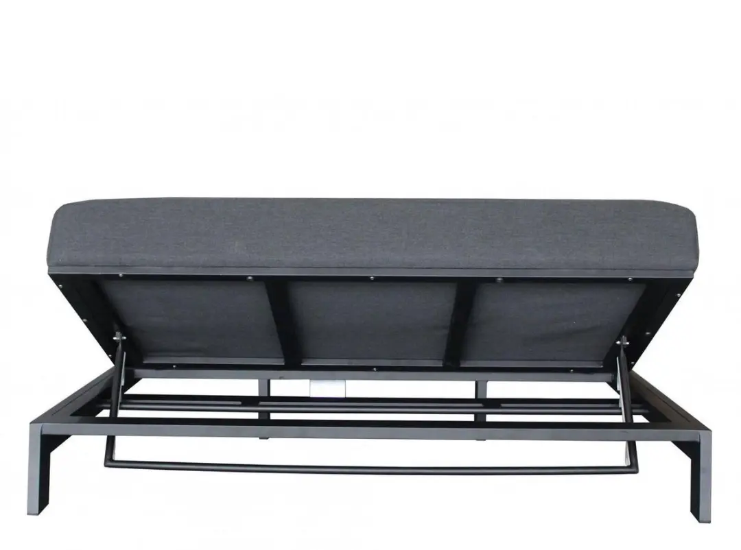 Fonteyn Ligbed Bite XL Sooty - 144x100cm - 5 standen - Zwart - afbeelding 3 van 3