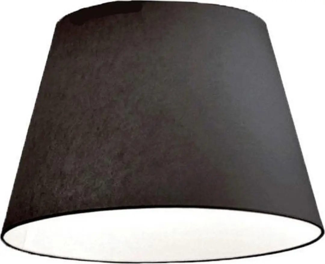 Artemide Tolomeo Lampenkap Zwart Satijn Ø 42 cm
