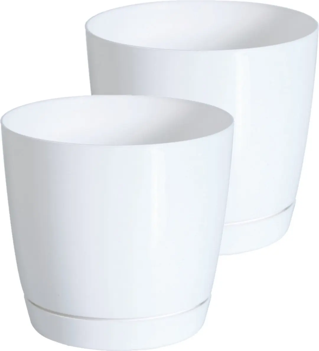 Prosperplast Plantenpot/bloempot met opvangschaal