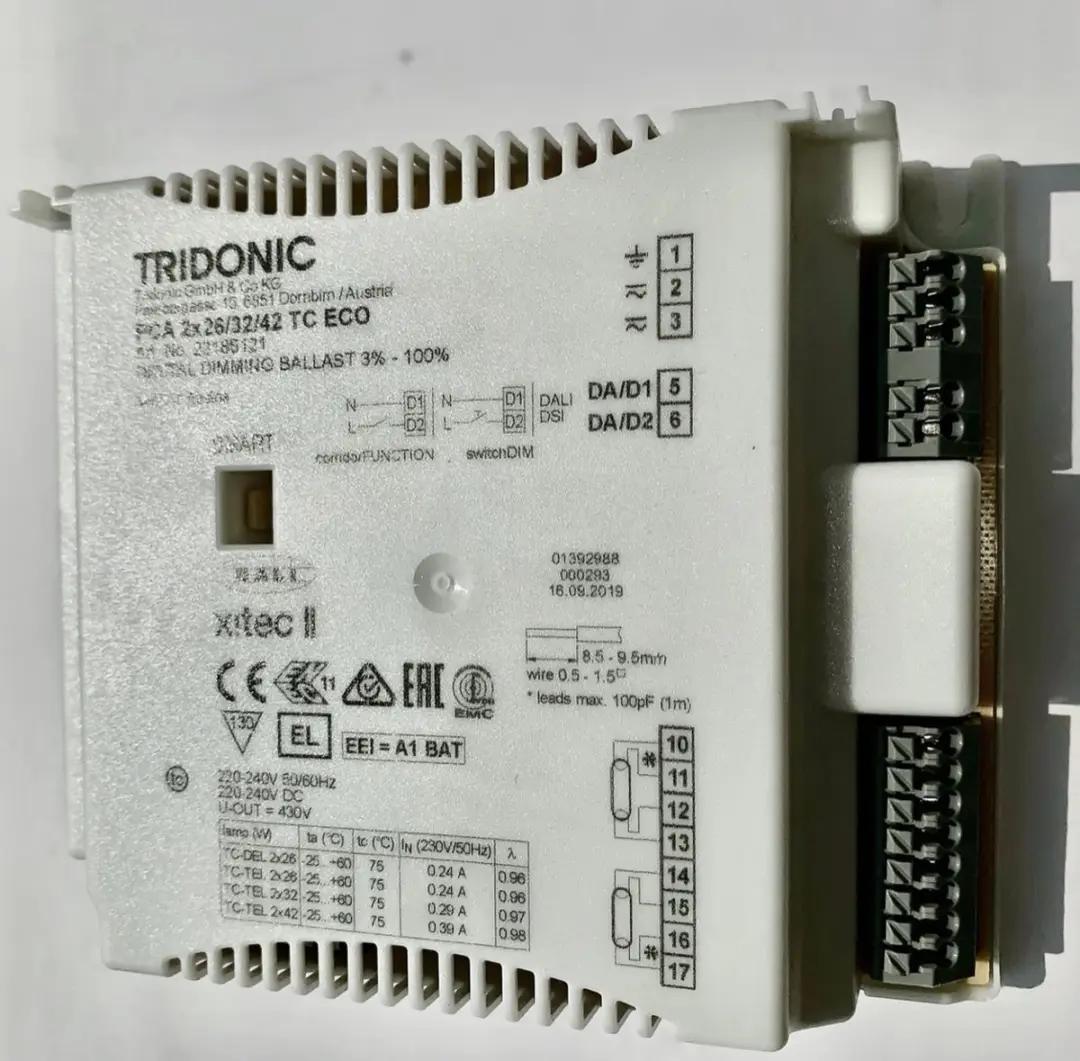Tridonic PCA ECO voorschakelapparaat elektronisch 22185123