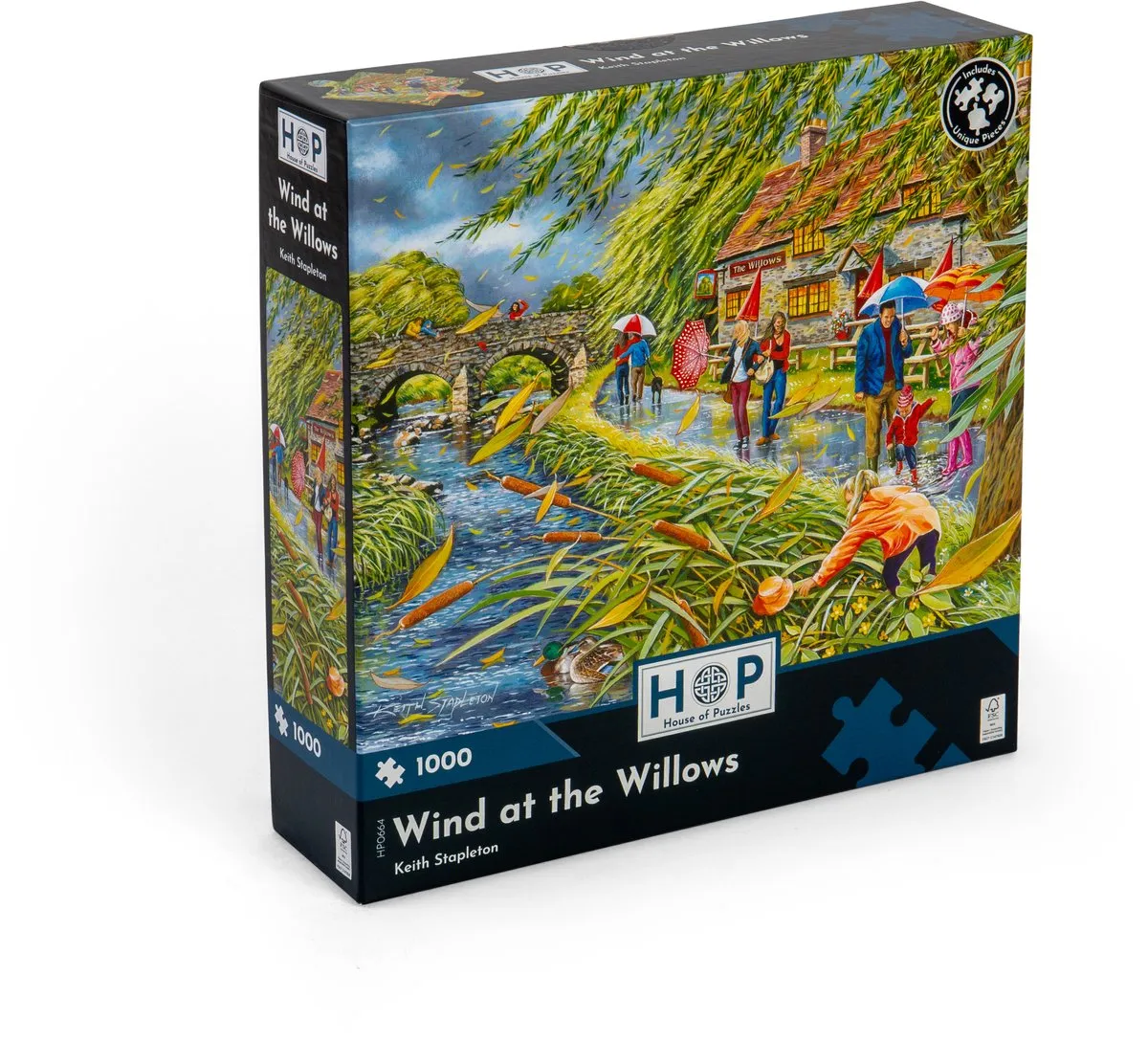 House Of Puzzles Wind at the Willows Legpuzzel 1000 Stuks - HP0664