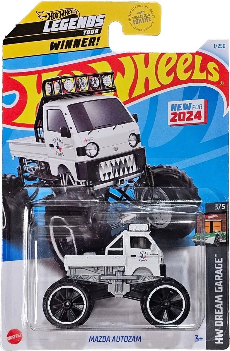 Hot Wheels Mazda Autozam Dream Garage 1:64