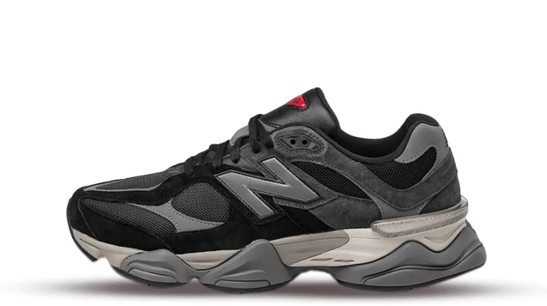 New Balance 9060 Sneakers - Zwart Grijs - afbeelding 3 van 6