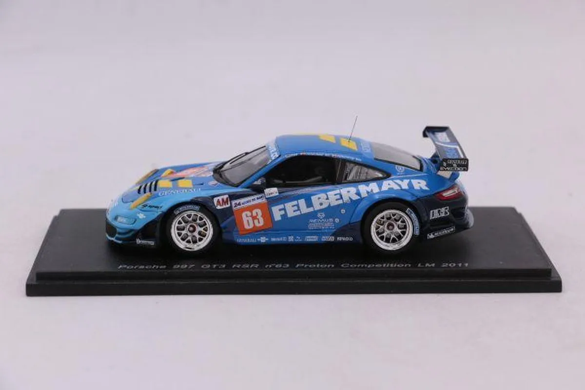 Porsche 997 GT3 RSR #63 Spark S3421 - 1:43