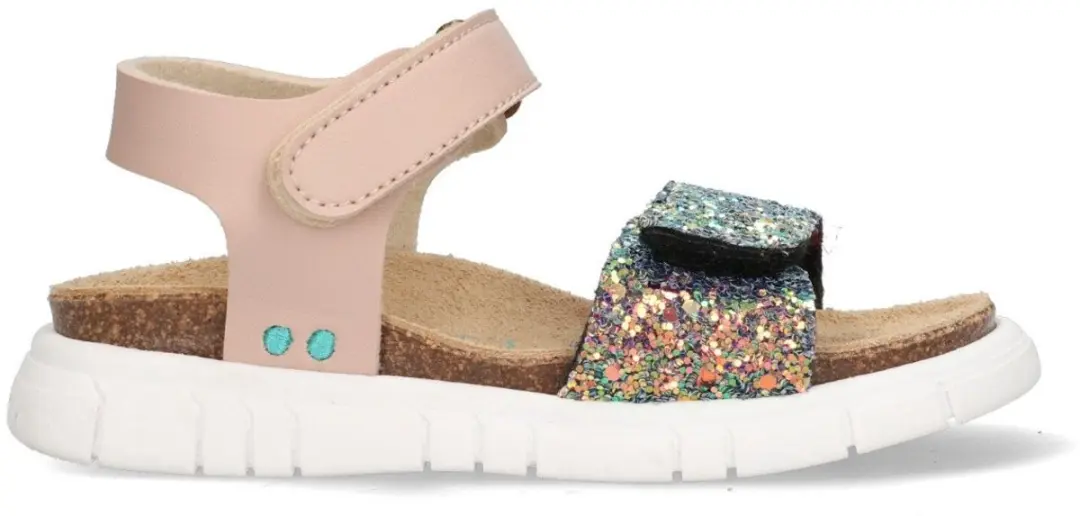 Bregje Beach Platte Sandalen Meisjes Multicolor