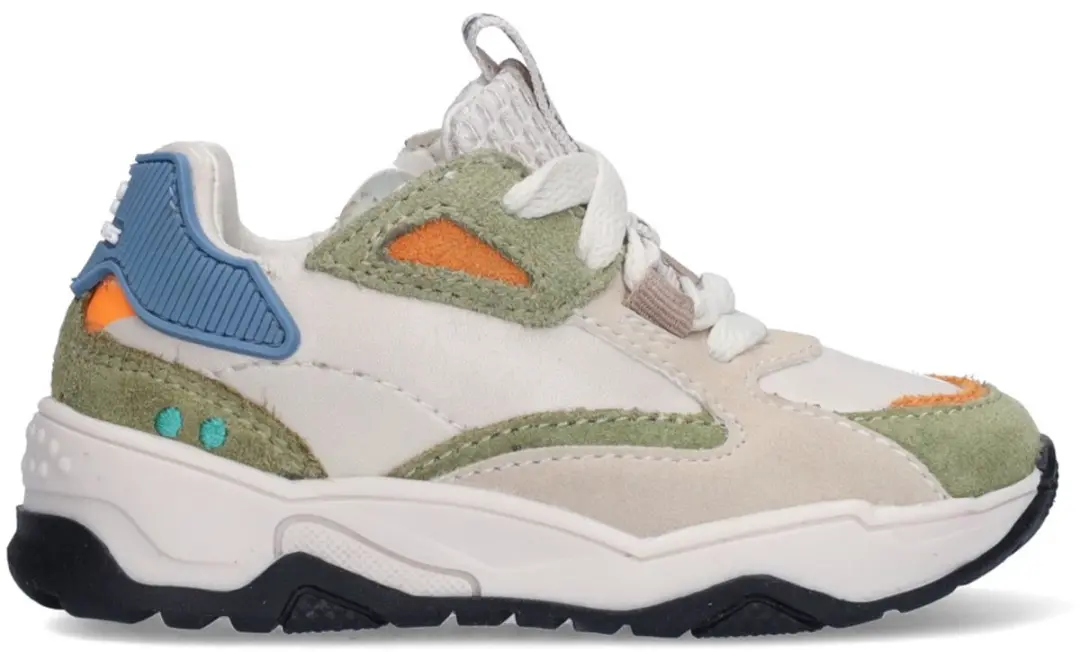 Cody Chunky Lage Sneakers Jongens Oranje