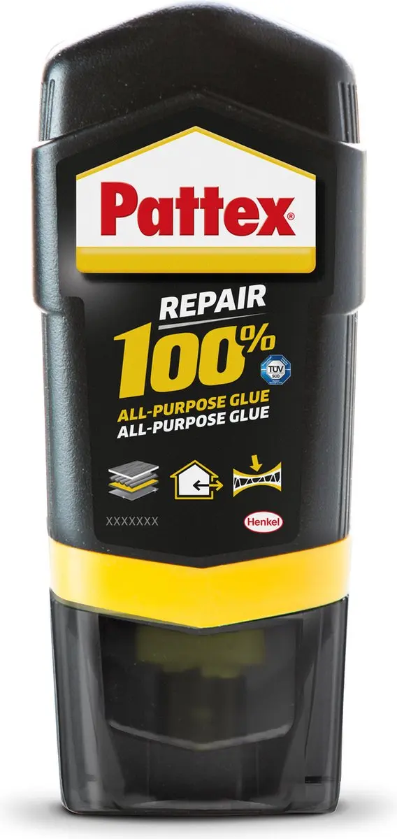 Pattex Alleslijm 100% | Universeel 50 gram lijm | Alle toepassingen & Materialen | Rolbare Multi lijm | Extreem sterk.