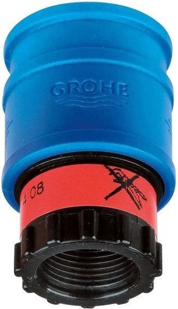 GROHE Insteekkoppeling Mat-Chroom