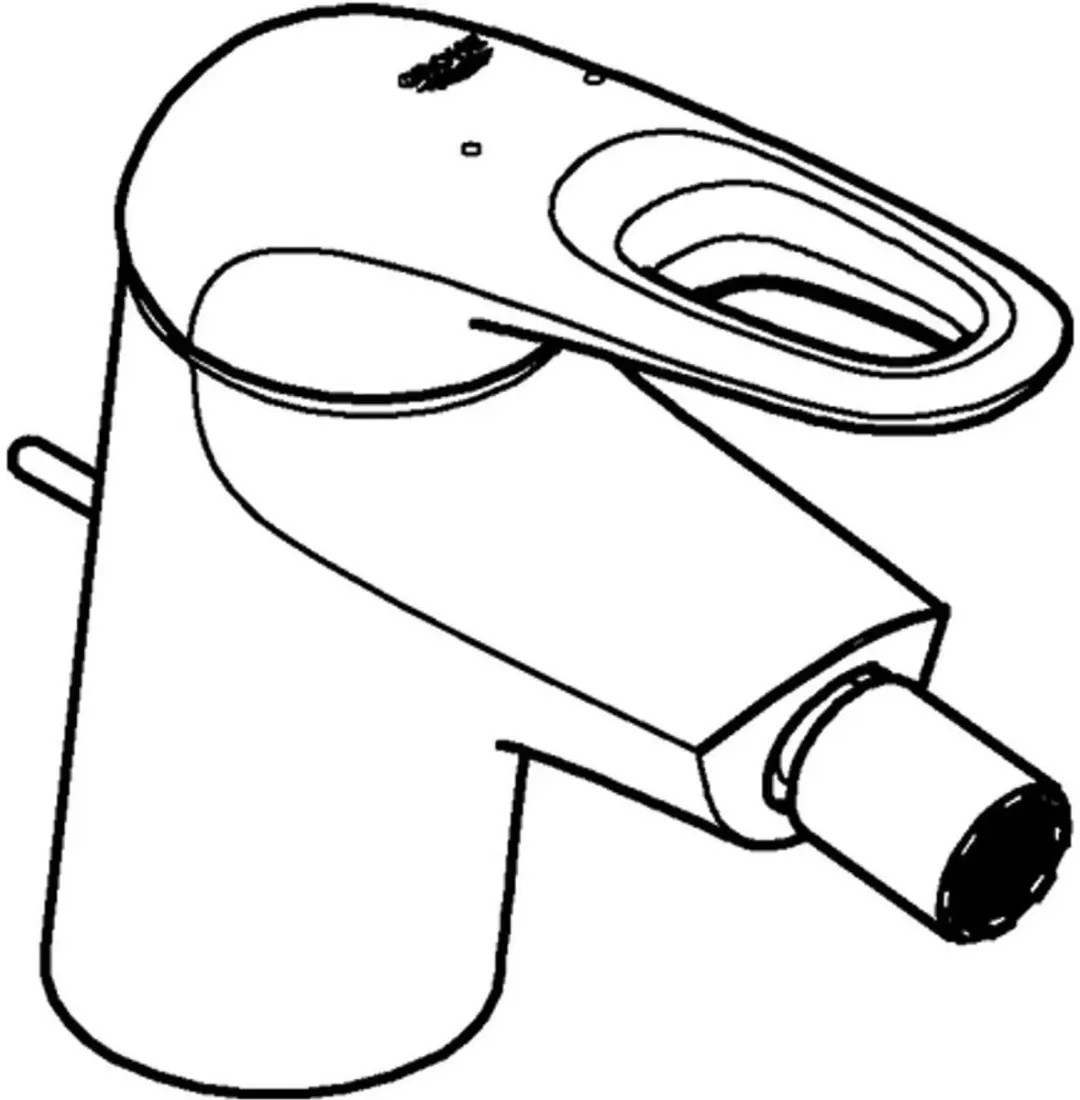 Grohe Eurostyle Bidetmengkraan 33565003 - Chroom - afbeelding 6 van 6