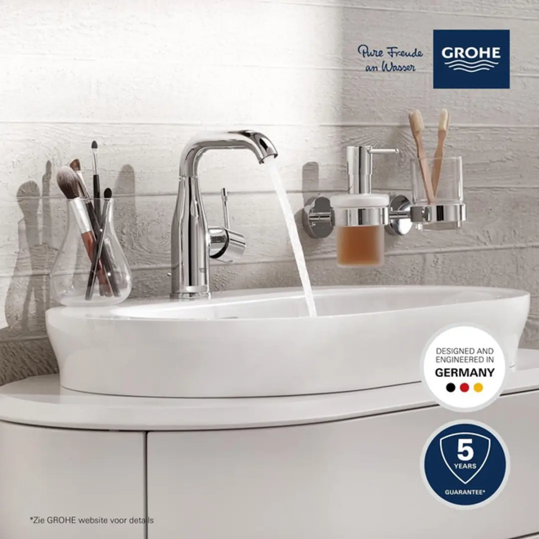 Grohe Essence M-Size Wastafelmengkraan Chroom - afbeelding 4 van 6