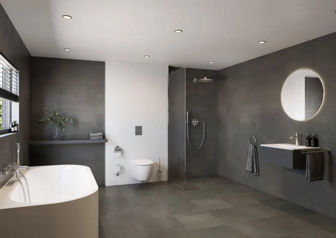 GROHE Arena Cosmopolitan S Bedieningspaneel - Dual flush - Supersteel - afbeelding 2 van 6