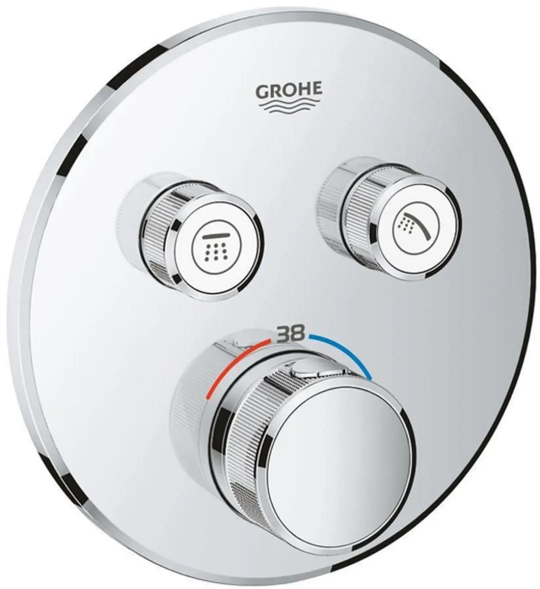 GROHE Grohtherm SmartControl 29119AL0 Thermostate Douchekraan - afbeelding 2 van 6