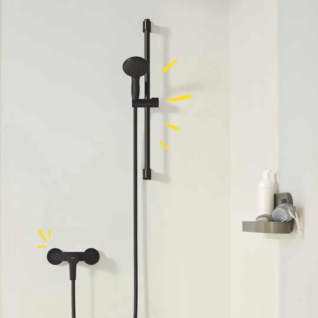 Grohe Start Douchekraan 15cm Mat Zwart - afbeelding 5 van 6