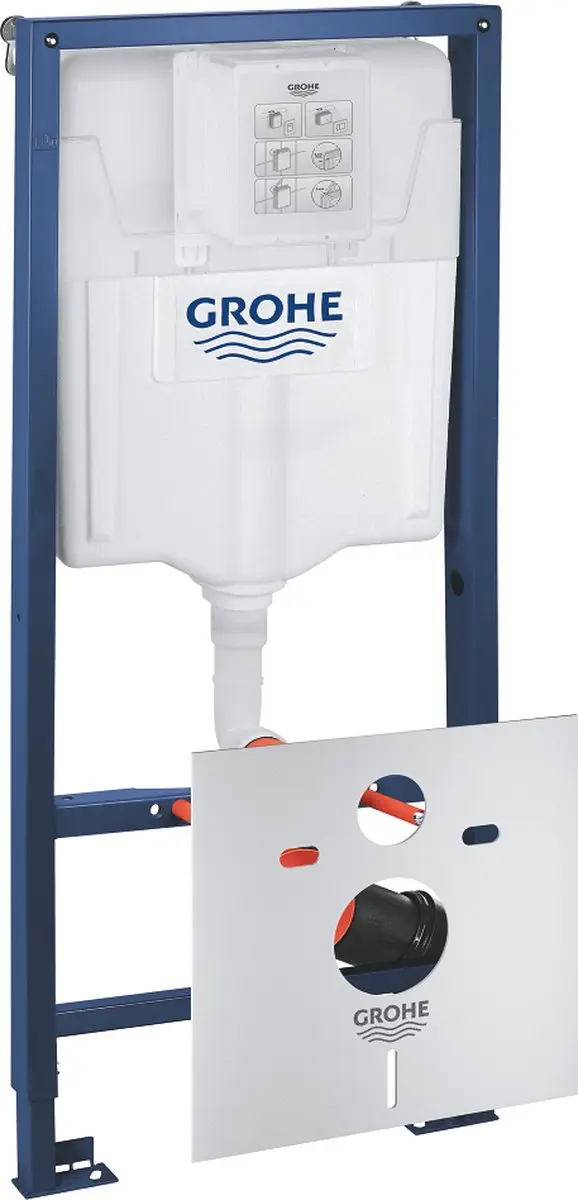 GROHE Rapid SL WC-stortbak Wand-Element 1,13m - afbeelding 4 van 6
