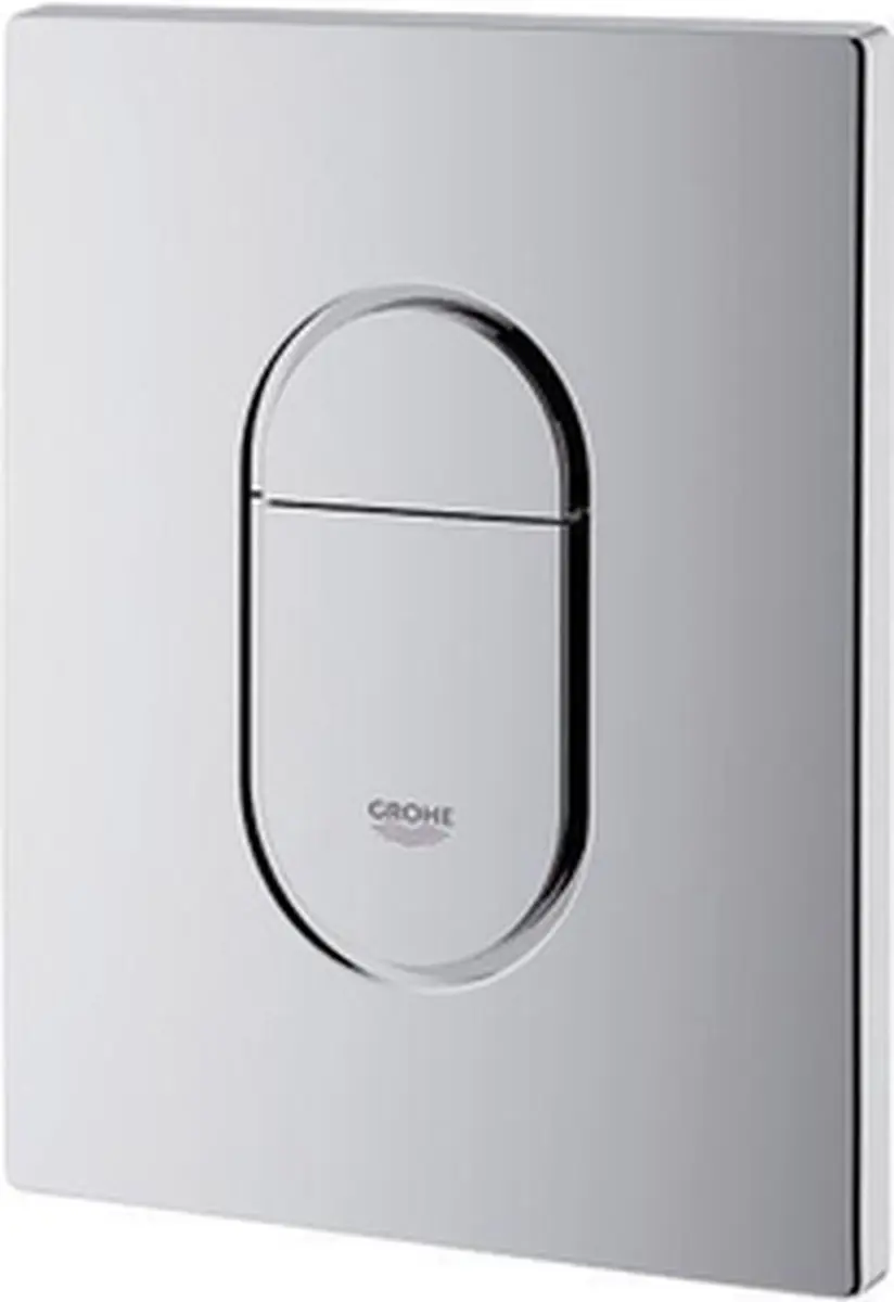 Grohe Arena Cosmopolitan Bedieningspaneel - Dual flush - Chroom - afbeelding 4 van 6