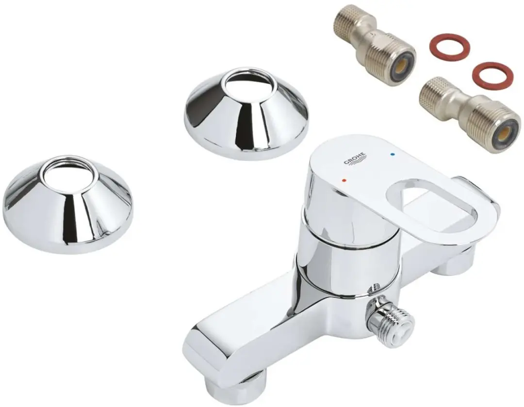 GROHE BauLoop Douchemengkraan 23340000 - Chroom - afbeelding 2 van 6