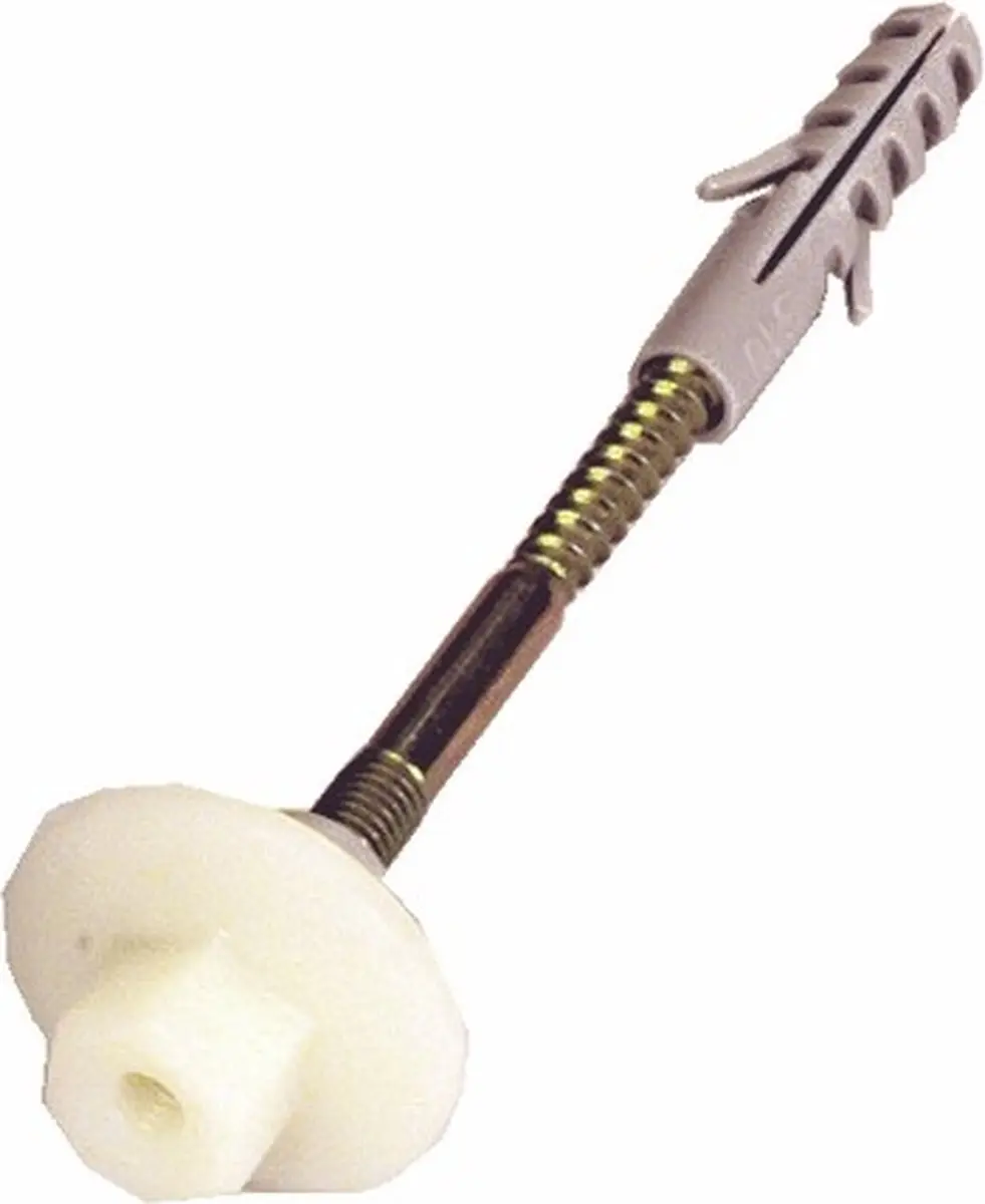 Fischer S 8 RD 80 WCR Sanitairbevestiging - 6-delig - Chroom - afbeelding 2 van 6