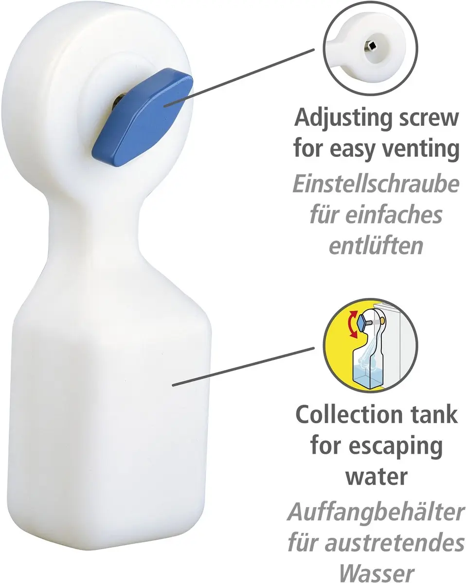 Wenko Radiatorontluchter 7243100 - Wit - afbeelding 5 van 6