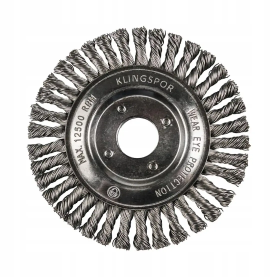 Klingspor BRP600Z Schijfborstel Staal 178x6x22,23mm