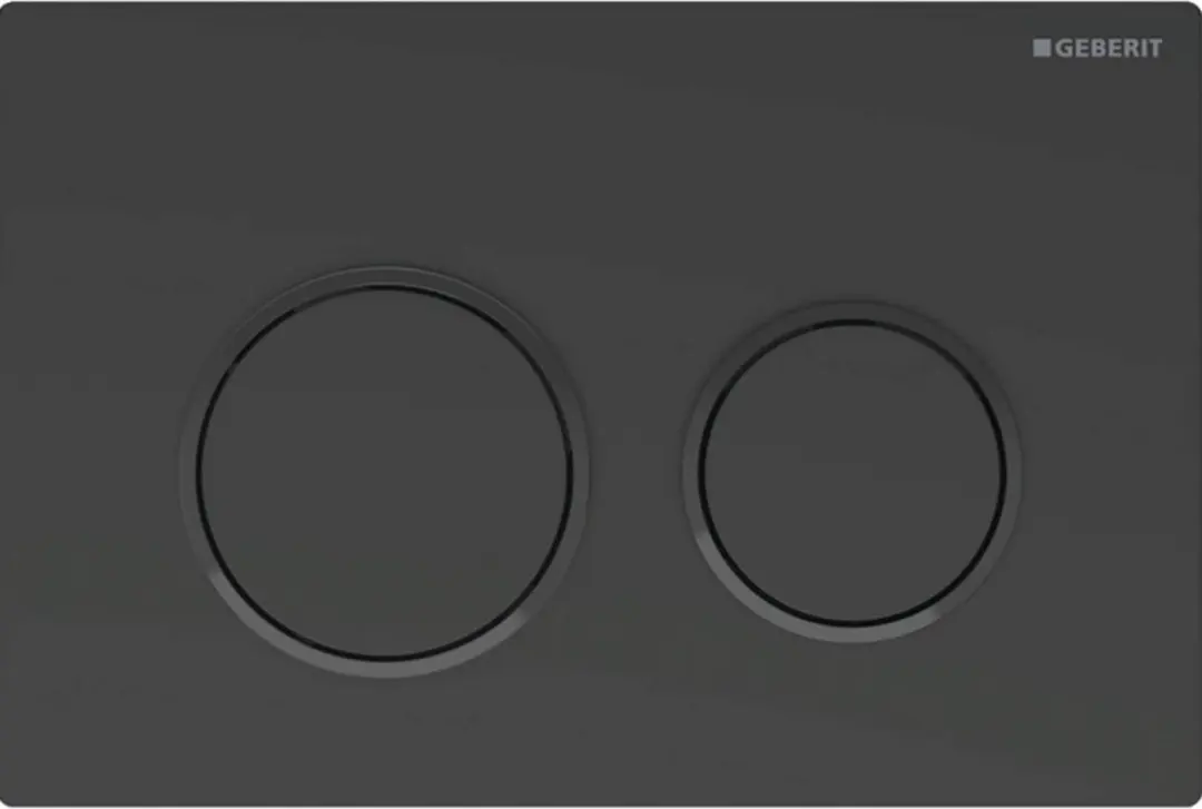 Geberit Omega20 Bedieningsplaat 115.085.16.1 - Zwart - afbeelding 6 van 6