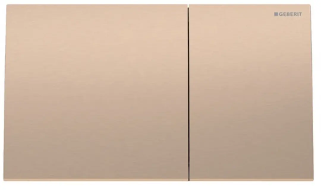 Geberit Sigma70 actuator plate 980.151.QB.1 brushed red gold