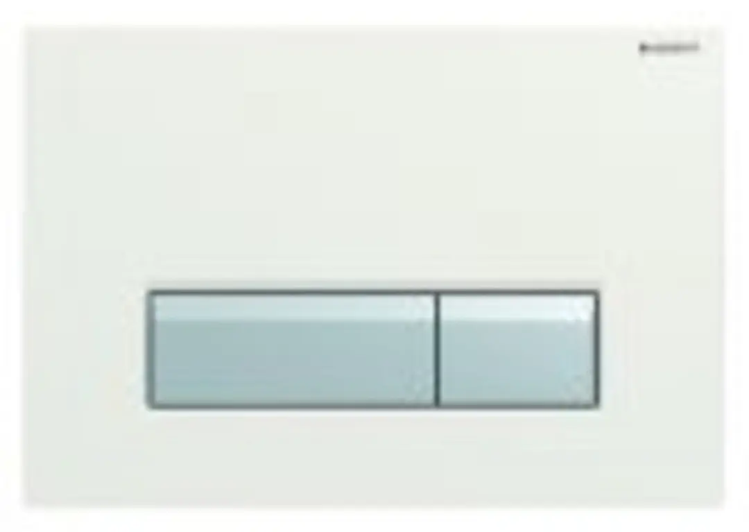 Geberit Sigma 50 Pneumatisch Urinoir Stuursysteem 13x13cm - Alpien Wit - afbeelding 6 van 6