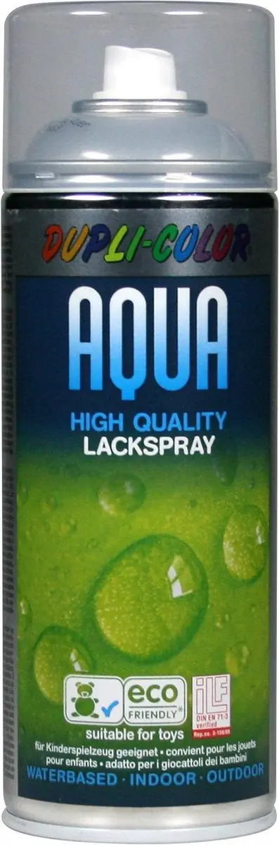 Motip DupliColor Aqua Eco+ Blanke Lak 350ml - afbeelding 3 van 4