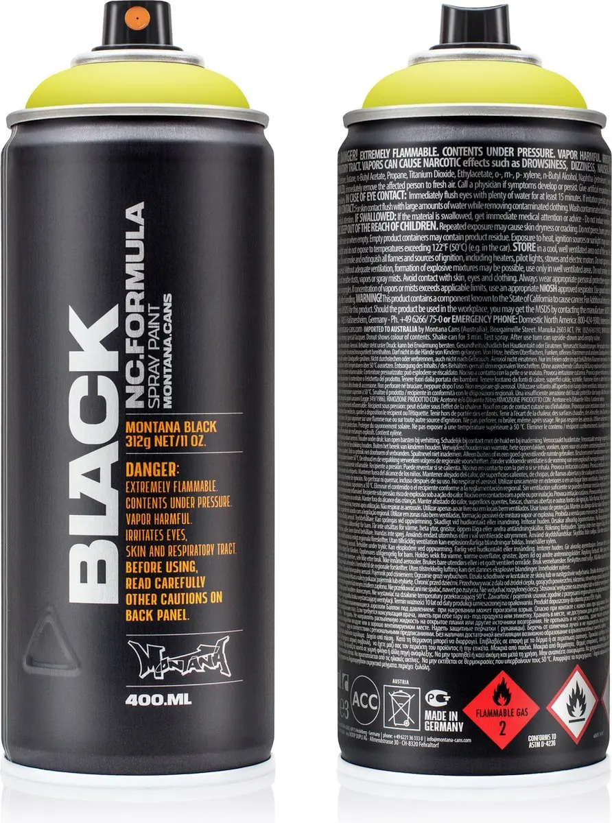 Montana BLACK 6000 Pistachio spuitbus 400ml