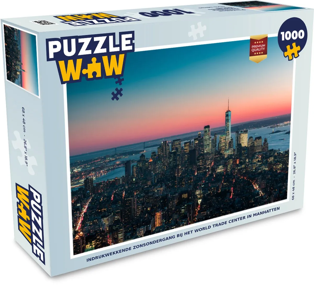 PuzzleWow Legpuzzel 1000 Stuks